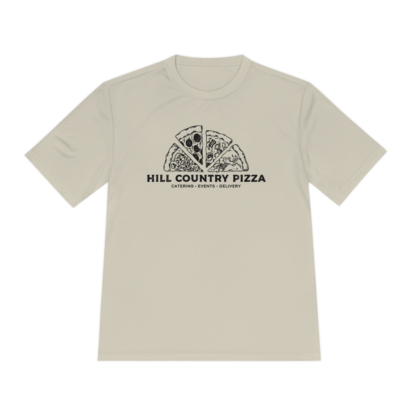 Hill Country Pizza - Unisex Moisture Wicking Tee