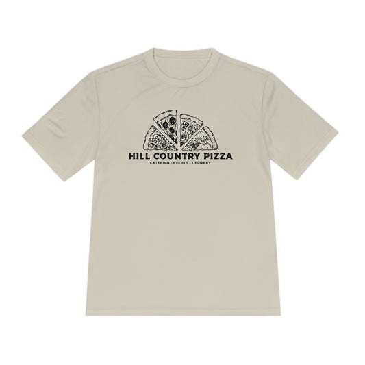 Hill Country Pizza - Unisex Moisture Wicking Tee